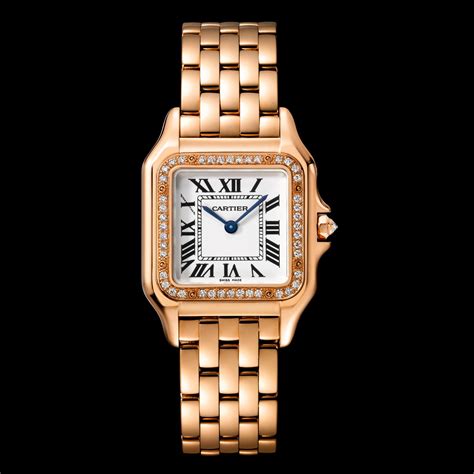 cartier la panthere watch|cartier panthere watch with diamonds.